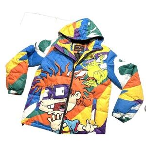 Nickelodeon Members Only x Rugrats Multi-Colored Puffer Jacket Size S